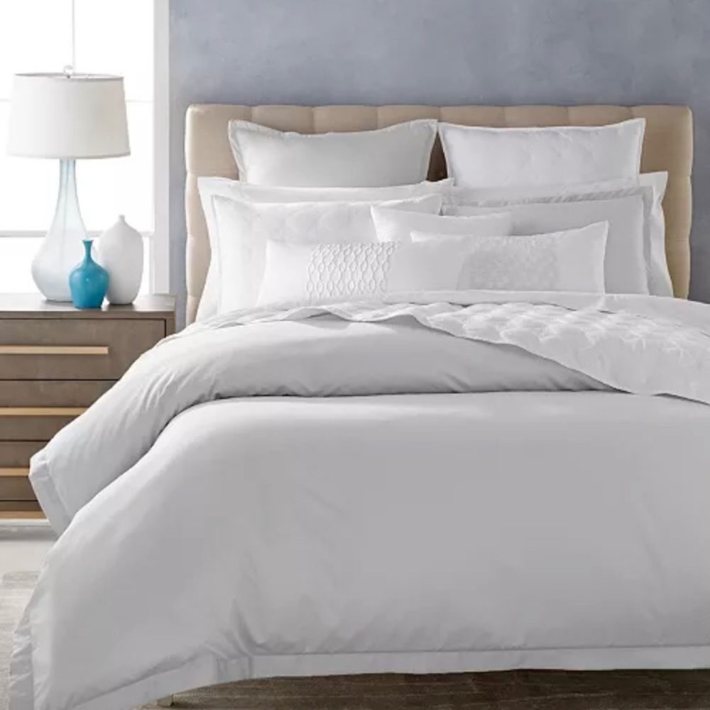 Hotel Collection 680 Thread Count Cotton Full/Queen Duvet & Shams Set Palladium